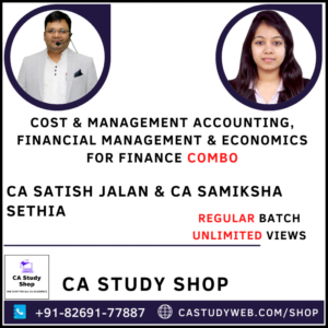 CA Inter Cost FM Eco Combo by CA Satish Jalan