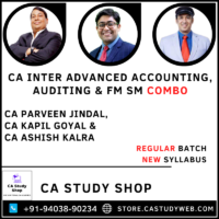 CA Parveen Jindal CA Kapil Goyal CA Ashish Kalra Adv Acc Audit FM SM Combo