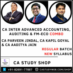 Advanced Accounts Audit FM Eco Combo CA Inter