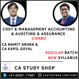Inter Cost Audit Combo by CA Namit Arora CA Kapil Goyal