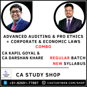 CA Final Audit Law Combo by CA Kapil Goyal CA Darshan Khare