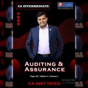 Inter Audit Main Book by CA Amit Tated