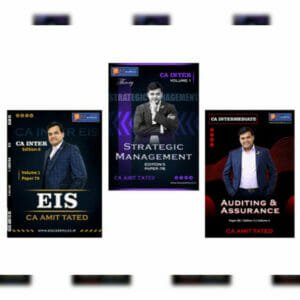 CA Inter Audit EIS SM Book Combo CA Amit Tated