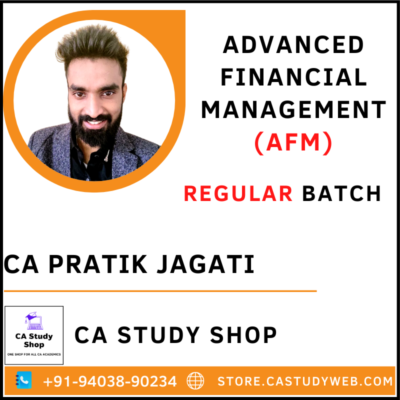 CA Pratik Jagati Final AFM Full Course