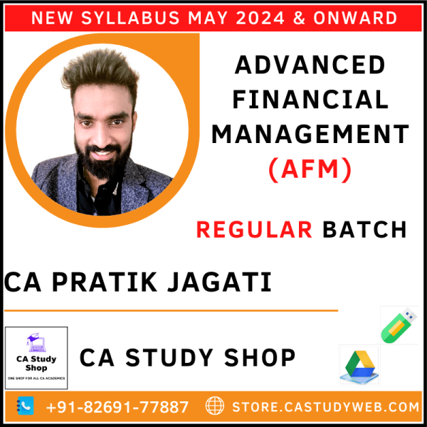 CA Pratik Jagati Final New Syllabus AFM