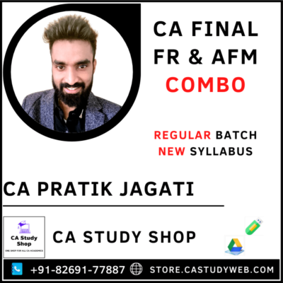 CA Final FR AFM Combo by CA Pratik Jagati