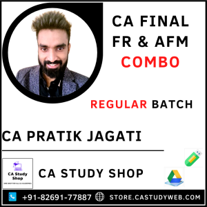 CA Final New Syllabus FR AFM Combo by CA Pratik Jagati