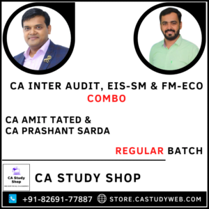 Inter Audit EIS SM FM Eco Combo by CA Amit Tated and CA Prashant Sarda