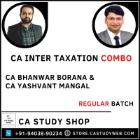 CA Bhanwar Borana CA Yashvant Magal CA Inter Taxation Combo