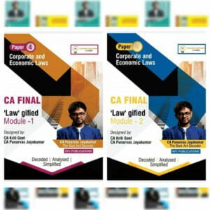CA Final Lawgified Module 1 and 2 by CA Punarvas Jayakumar