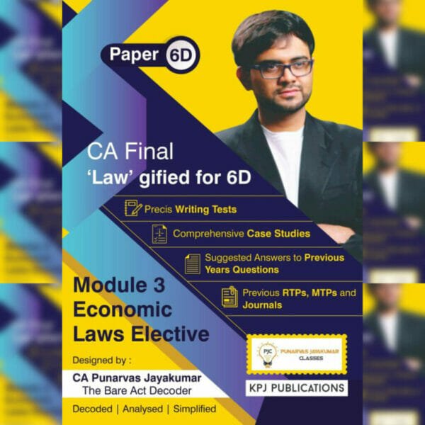 Economic Laws Lawgified Book Module 3 by CA Punarvas Jayakumar