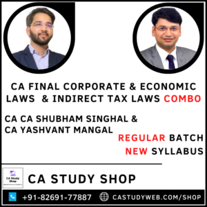 Law IDT Combo by CA Shubham Singhal CA Yashvant Mangal