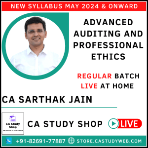 CA Sarthak Jain Live at Home CA Final Audit
