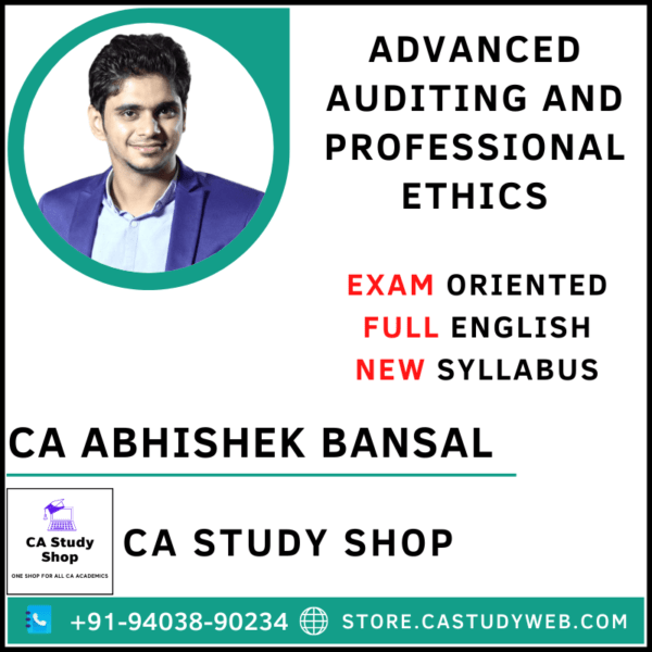 CA Abhishek Bansal Audit Exam Oriented Full English