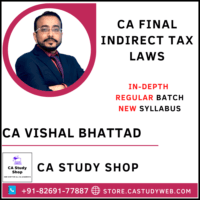 CA Vishal Bhattad Final IDT Regular Batch