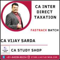 CA Vijay Sarda Inter DT Fastrack Batch