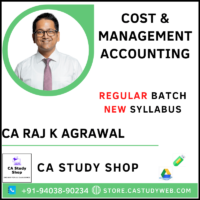 CA Inter Cost & Management Accounting By CA Raj K Agrawal