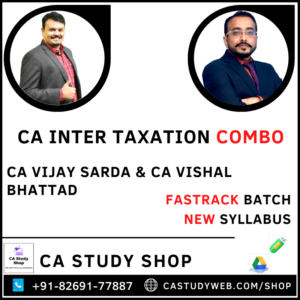 Inter Taxation Fastrack by CA Vijay Sarda CA Vishal Bhattad