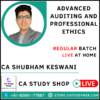CA Shubham Keswani Final Audit Live at Home