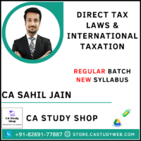 CA Shail Jain Final New Syllabus Direct Taxation & IT