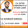 CA Shubham Singhal Inter Law Live at Home