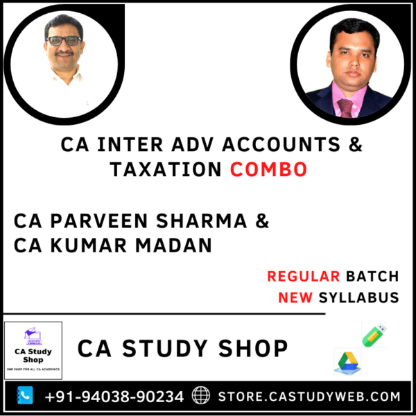 CA Parveen Sharma CA Kumar Madan Adv Acc Taxation Combo