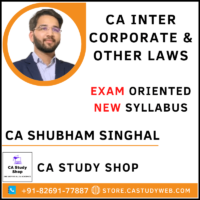 CA Inter Law Exam Oriented by CA Shubham Singhal