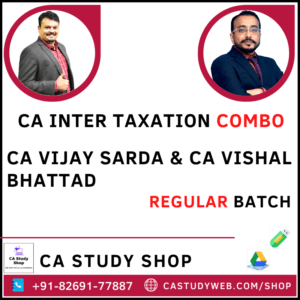 Inter DT IDT Combo by CA Vijay Sarda CA Vishal Bhattad