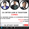 CA Inter Law Taxation Live at Home Combo