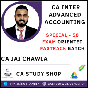 Advanced Accounts Exam Oriented by CA Jai Chawla