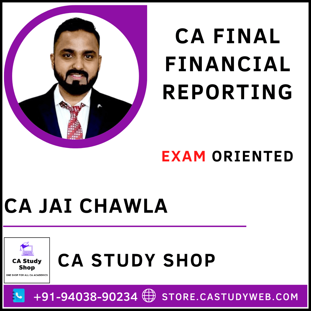 CA Jai Chawla FR Exam Oriented Batch