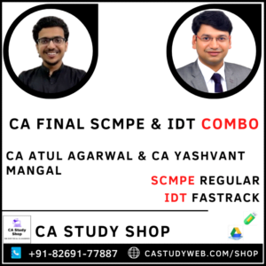 SCMPE IDT Combo by CA Atul Agarwal CA Yashvant Mangal