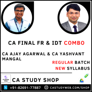 CA Final FR IDT Combo Ajay Agarwal Yashvant Mangal