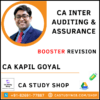 CA Kapil Goyal Inter Audit Booster Revision Classes