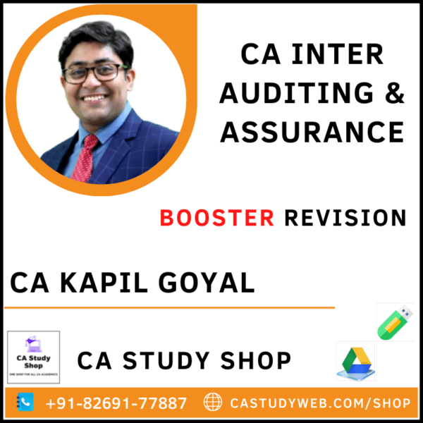 CA Kapil Goyal Inter Audit Booster Revision Classes