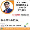 CA Kapil Goyal Inter Audit Booster Revision Classes