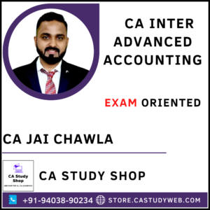 CA Inter Adv Accounts Exam Oriented Batch By CA Jai Chawla