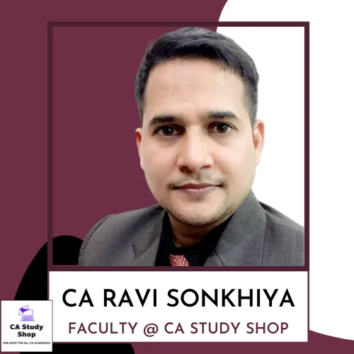 CA Inter FM SM Best Faculties 12 CA Ravi Sonkhiya Classes