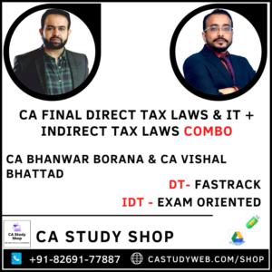Final DT IDT Fastrack by Bhanwar Borana and Vishal Bhattad