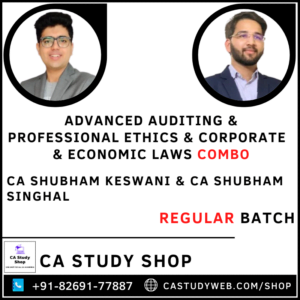 CA Final Audit Law Combo by CA Shubham Keswani CA Shubham Singhal
