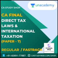 CA Final DT Regular By Unacademy