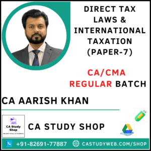 CA FINAL DIRECT TAX REGULAR BATCH