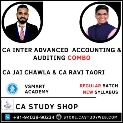 Inter Adv Acc Auditing Combo by CA Jai Chawla CA Ravi Taori