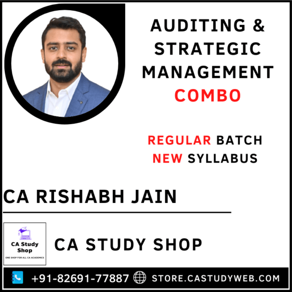Inter New Syllabus Auditing SM Combo by CA Rishabh Jain