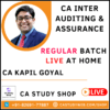 CA Inter Audit Live at Home by CA Kapil Goyal