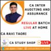 CA Ravi Taori Inter Audit Live at Home