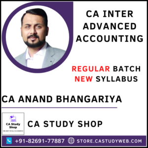 CA Anand Bhangariya New Syllabus Advanced Accounts