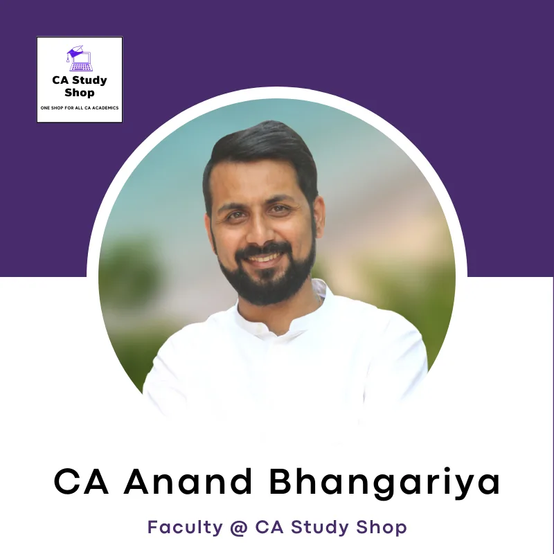 CA Anand Bhangariya Classes 1 CA Anand Bhangariya Classes