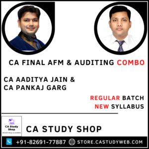 CA Final AFM Audit Combo by CA Aaditya Jain CA Pankaj Garg