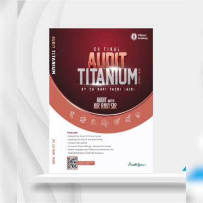 CA FINAL NEW SYLLABUS AUDIT TITANIUM BOOK BY CA RAVI TAORI